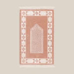 سجادة صلاة شنيل بينك