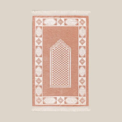 سجادة صلاة شنيل بينك