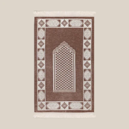 سجادة صلاة شنيل بنفسجي