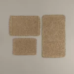 دعاسة حمام قطن بعدة مقاسات لون بيج غامق