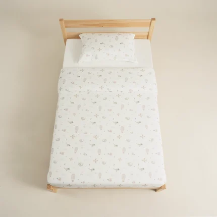 بيت لحاف أطفال ميكرو لون أخضر