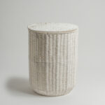 سلة غسيل متعددة المقاسات لون أوف وايت