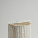 سلة غسيل متعددة المقاسات لون أوف وايت