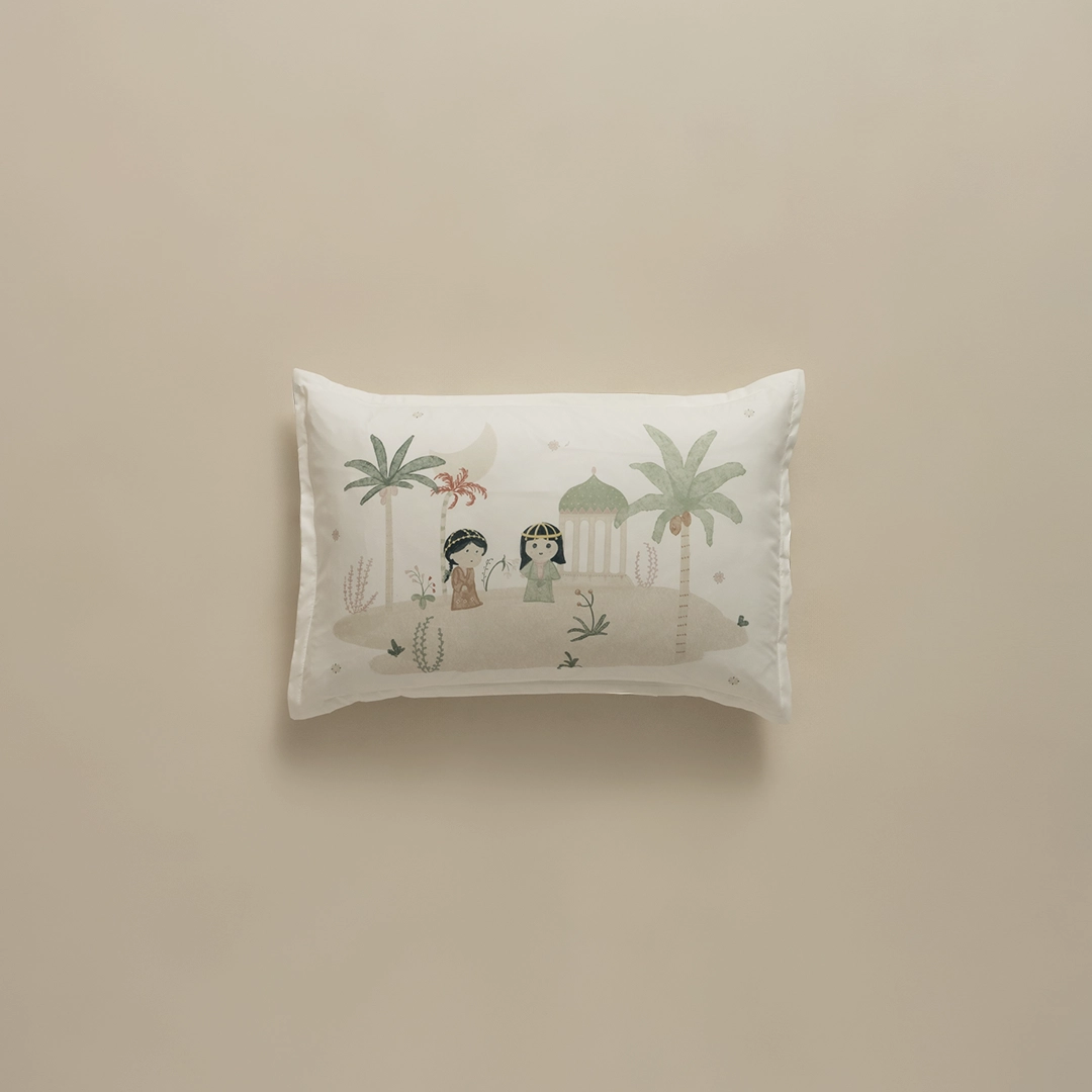 بيت مخدة بنات الواحة قطعة أوف وايت بيت مخدة بنات الواحة قطعة أوف وايت