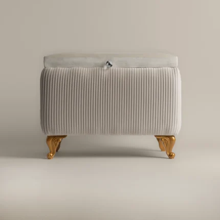 صندوق سجاد صلاة بلون بيج