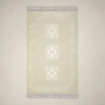 سجادة صلاة شنيل أوف وايت