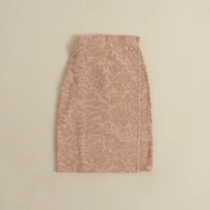 روب حمام لف قطن لون بينك