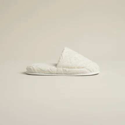 سليبر قطن جاكار مقاس ٤٠ أوف وايت