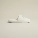 سليبر قطن مطرز مقاس ٤٠ لون أخضر