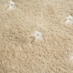 منشفة قطن مطرز بيج غامق بعدة مقاسات