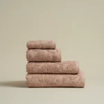 منشفة قطن بينك متعددة المقاسات