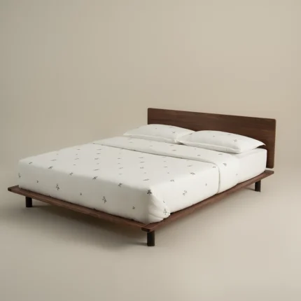 بيت لحاف قطن مطرز أخضر