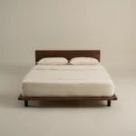 بيت لحاف ميكرو مطرز بيج غامق