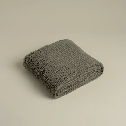 رمية كنب اكريليك لون أخضر