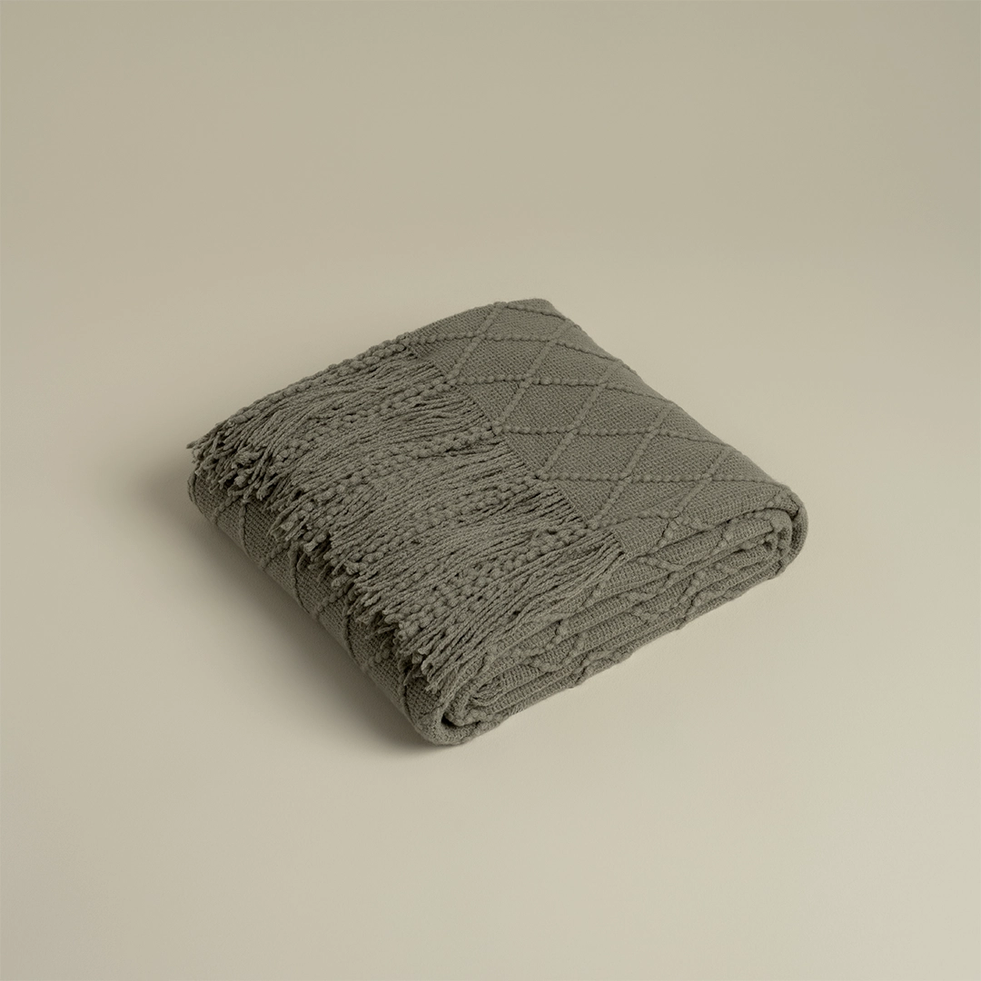 رمية كنب اكريليك أخضر رمية كنب اكريليك أخضر