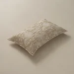 بيت مخدة ميكرو جاكار ٢ قطعة بيج غامق