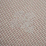 بيت مخدة قطن جاكار ٢ قطعة بينك