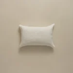 بيت مخدة قطن جاكار ٢ قطعة لون أوف وايت