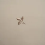 بيت مخدة قطن مطرز ٢ قطعة بيج غامق