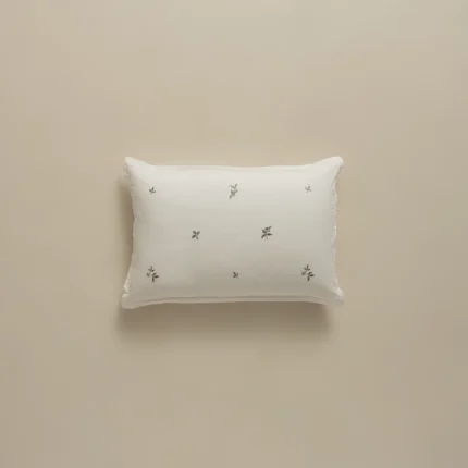 بيت مخدة قطن مطرز ٢ قطعة أخضر