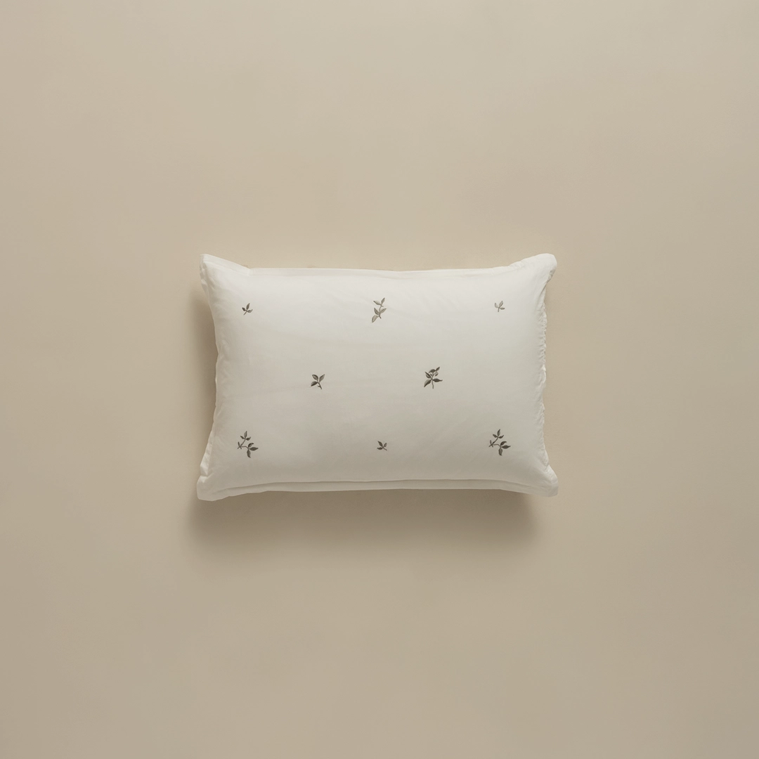 بيت مخدة قطن مطرز ٢ قطعة أخضر بيت مخدة قطن مطرز ٢ قطعة أخضر