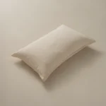 بيت مخدة قطن مطرز ٢ قطعة أوف وايت