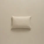 بيت مخدة ميكرو مطرز ٢ قطعة أوف وايت