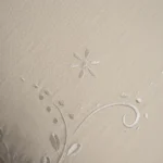 بيت مخدة ميكرو مطرز ٢ قطعة أوف وايت