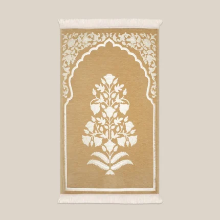 سجادة صلاة بحشوة ميموري فوم بيج غامق